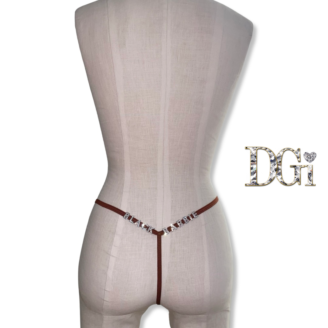 Black Barbie Gi-String