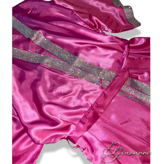 Diamond Robe: Exclusive Fuchsia